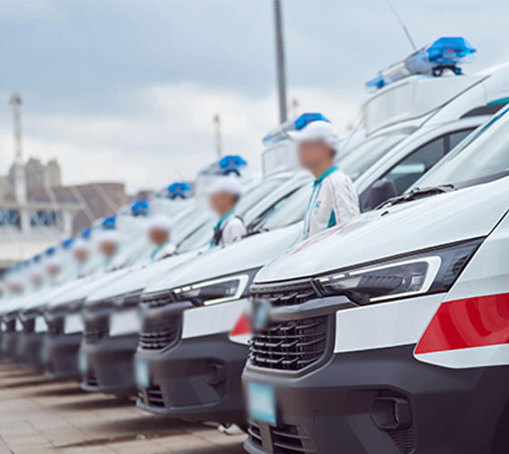 抚松县服务车队展示